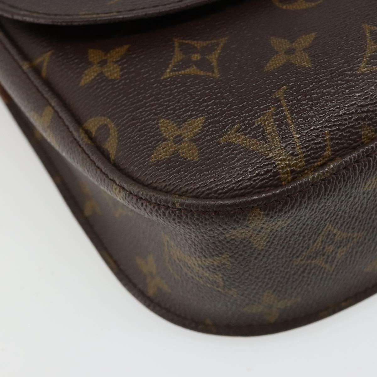 LOUIS VUITTON Monogram Saint Cloud GM Shoulder Bag M51242 LV Auth hk3862