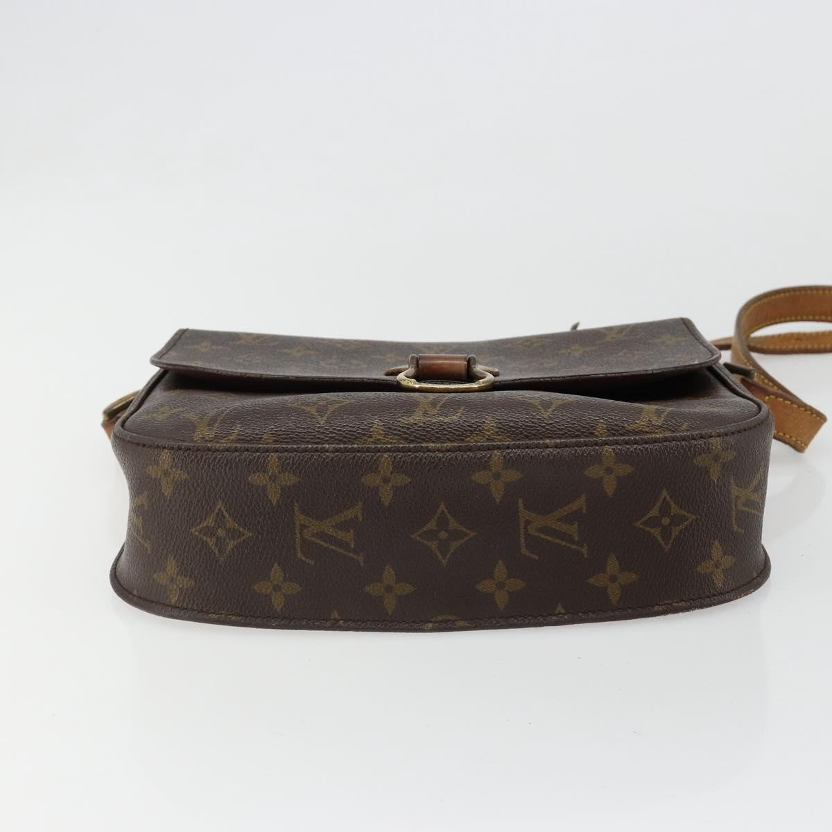 LOUIS VUITTON Monogram Saint Cloud GM Shoulder Bag M51242 LV Auth hk3862