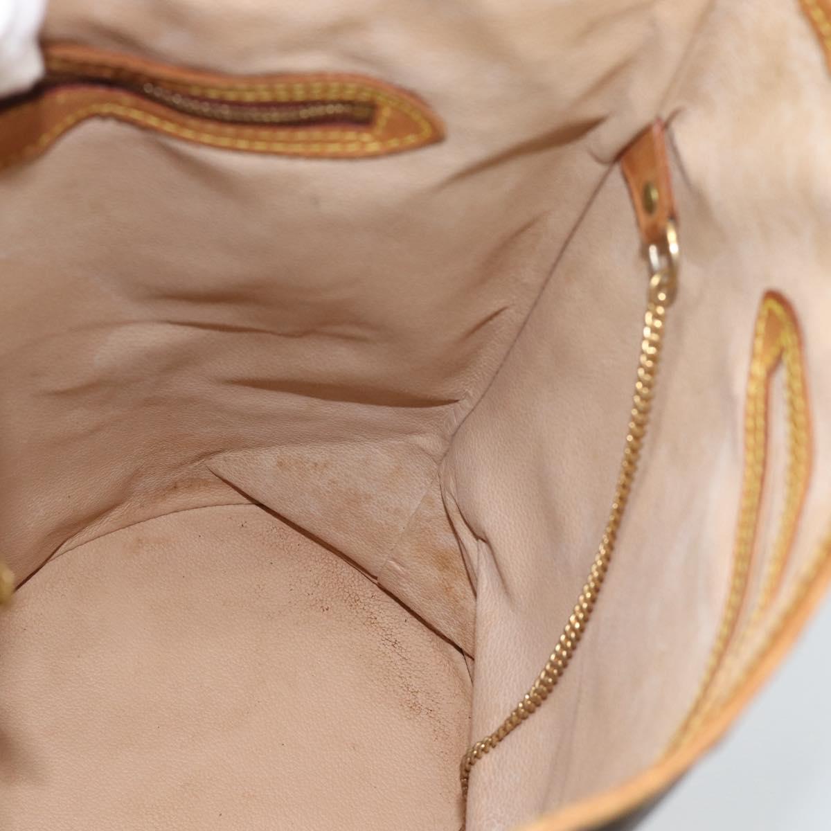 LOUIS VUITTON Monogram Bucket GM Shoulder Bag M42236 LV Auth hk3863