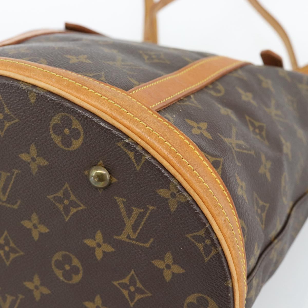 LOUIS VUITTON Monogram Bucket GM Shoulder Bag M42236 LV Auth hk3864