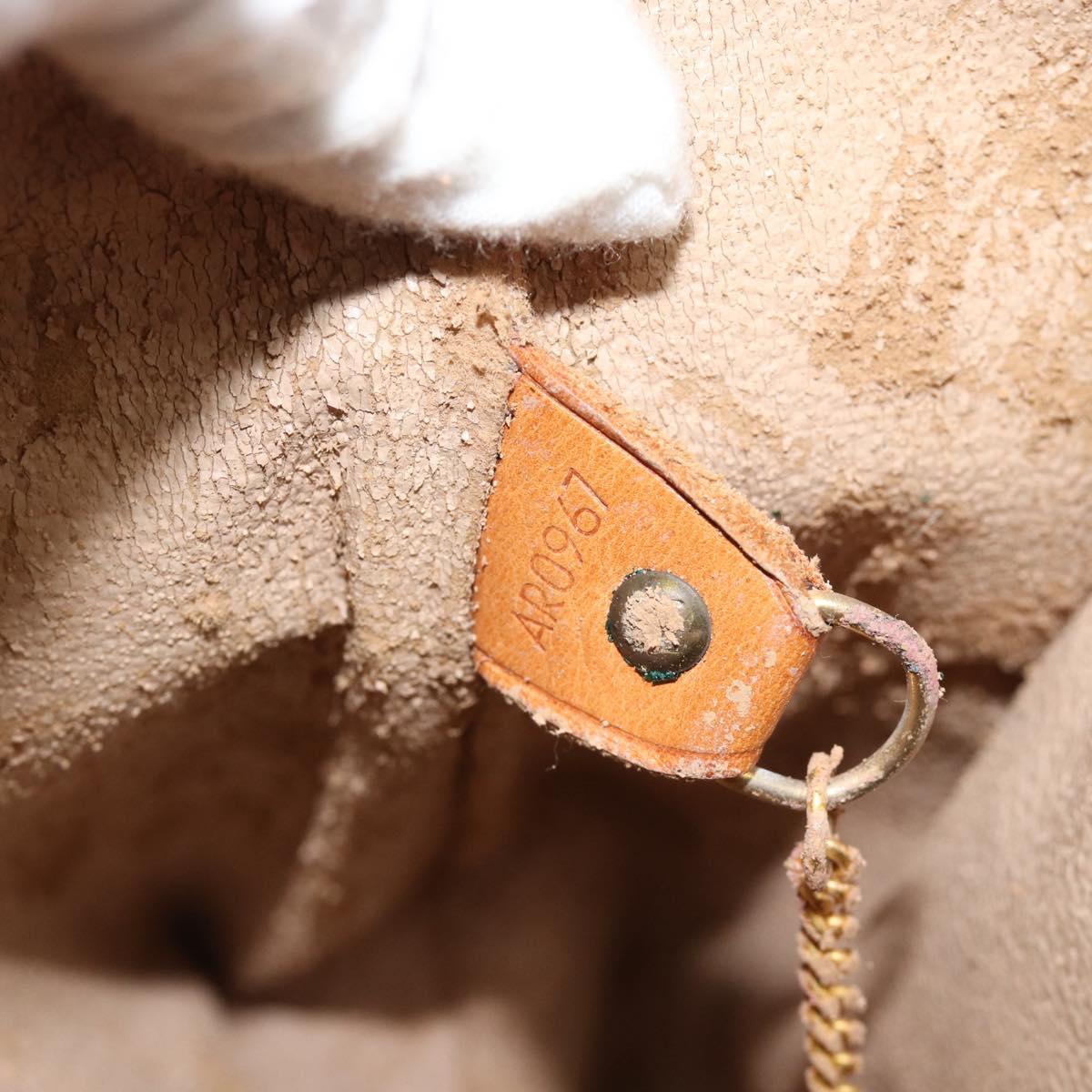 LOUIS VUITTON Monogram Bucket GM Shoulder Bag M42236 LV Auth hk3864