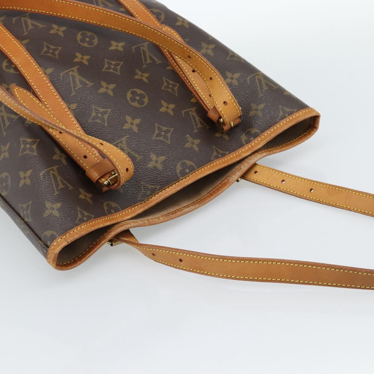 LOUIS VUITTON Monogram Bucket GM Shoulder Bag M42236 LV Auth hk3864