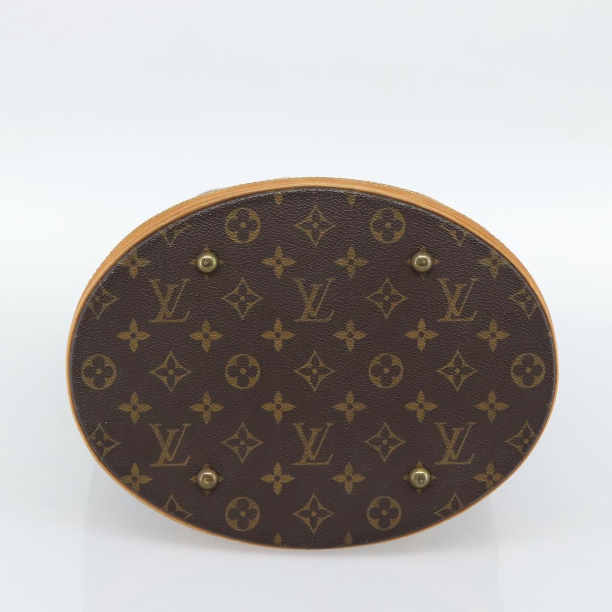 LOUIS VUITTON Monogram Bucket GM Shoulder Bag M42236 LV Auth hk3864