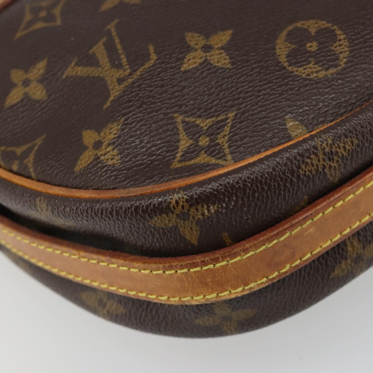LOUIS VUITTON Monogram Jeune Fille MM Shoulder Bag M51226 LV Auth hk3865