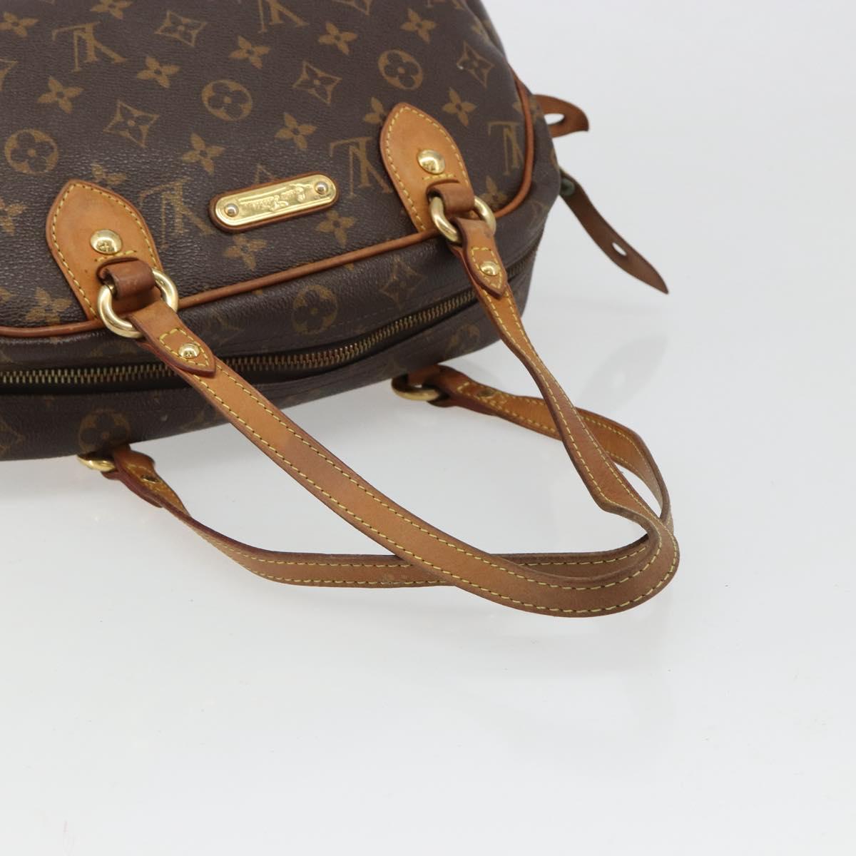 LOUIS VUITTON Monogram Montorgueil PM Hand Bag M95565 LV Auth hk3868