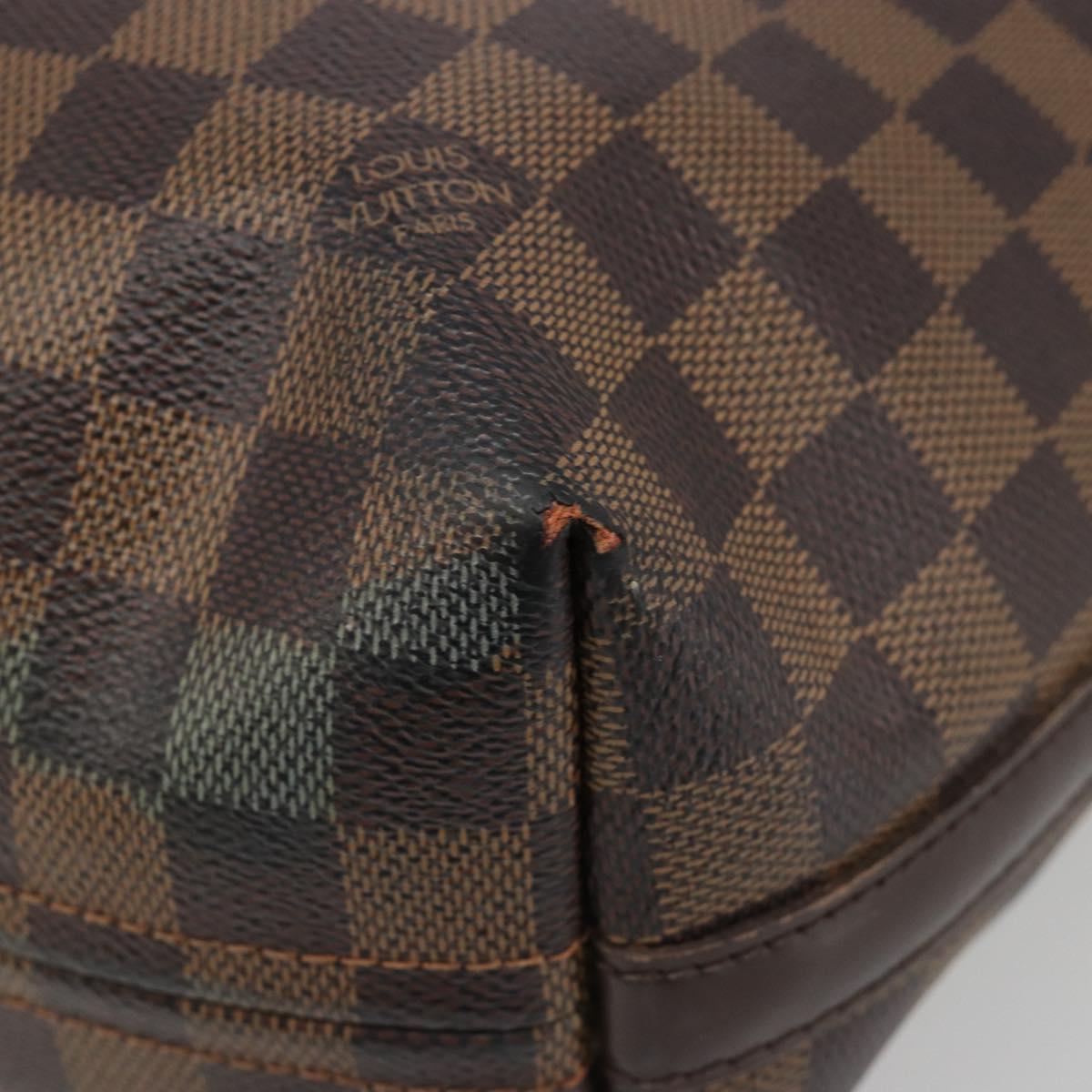 LOUIS VUITTON Damier Ebene Illovo MM Shoulder Bag N51995 LV Auth hk3870