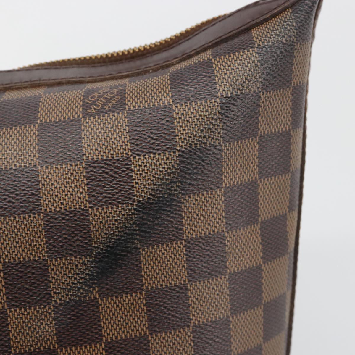 LOUIS VUITTON Damier Ebene Illovo MM Shoulder Bag N51995 LV Auth hk3870