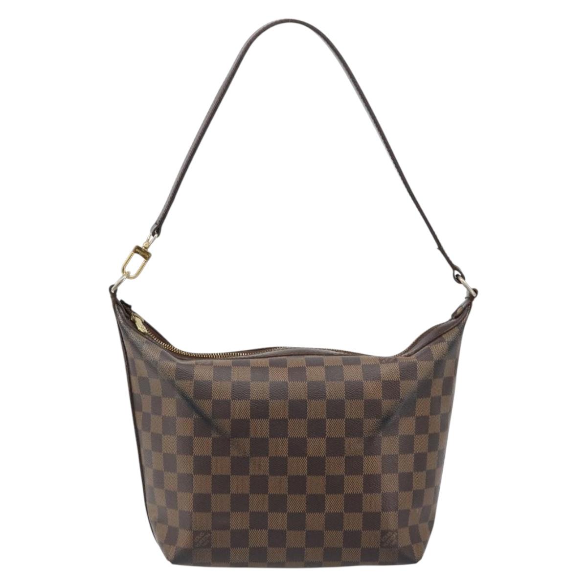 LOUIS VUITTON Damier Ebene Illovo MM Shoulder Bag N51995 LV Auth hk3870
