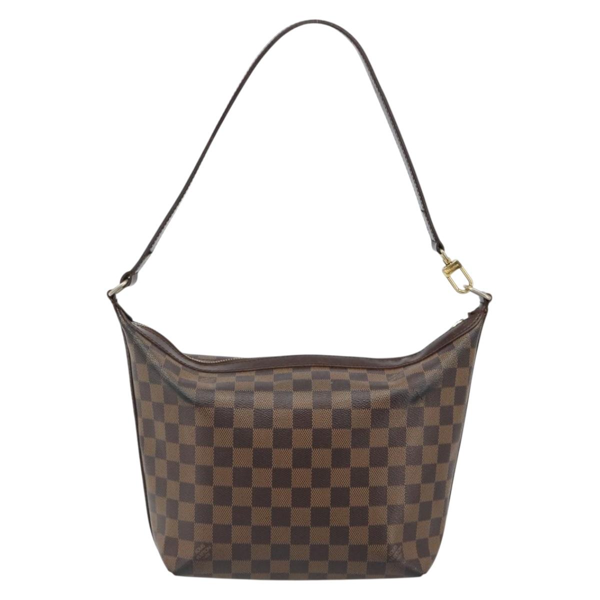 LOUIS VUITTON Damier Ebene Illovo MM Shoulder Bag N51995 LV Auth hk3870