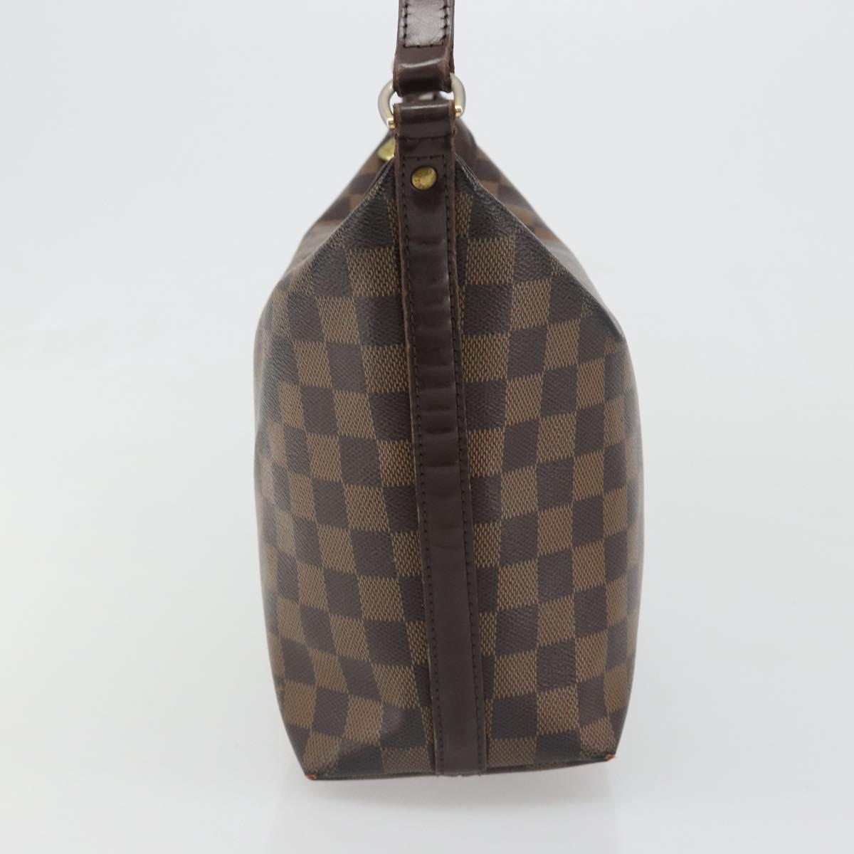 LOUIS VUITTON Damier Ebene Illovo MM Shoulder Bag N51995 LV Auth hk3870