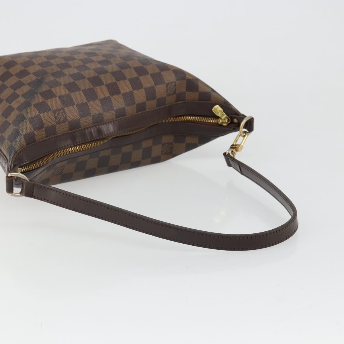 LOUIS VUITTON Damier Ebene Illovo MM Shoulder Bag N51995 LV Auth hk3870