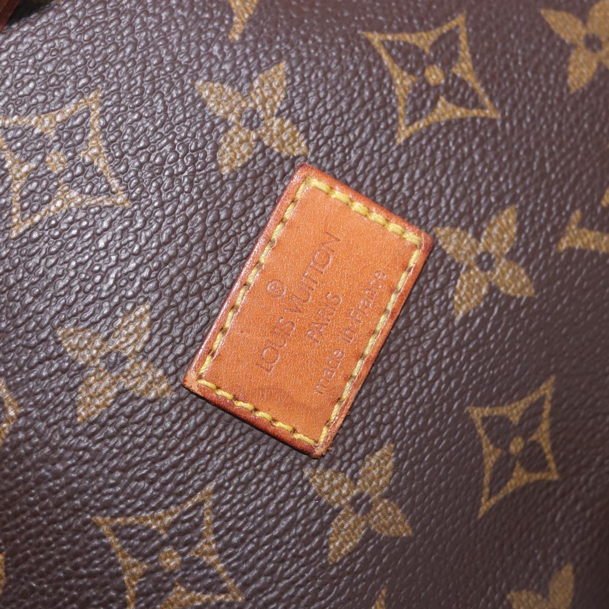 LOUIS VUITTON Monogram Saumur 30 Shoulder Bag M42256 LV Auth hk3873
