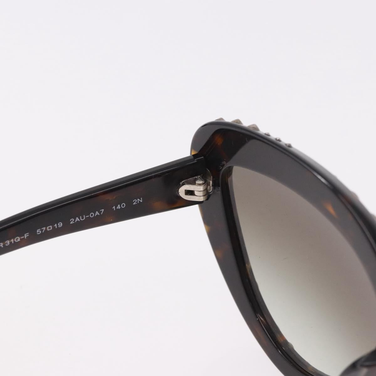PRADA Sunglasses plastic Black Auth hk3889V