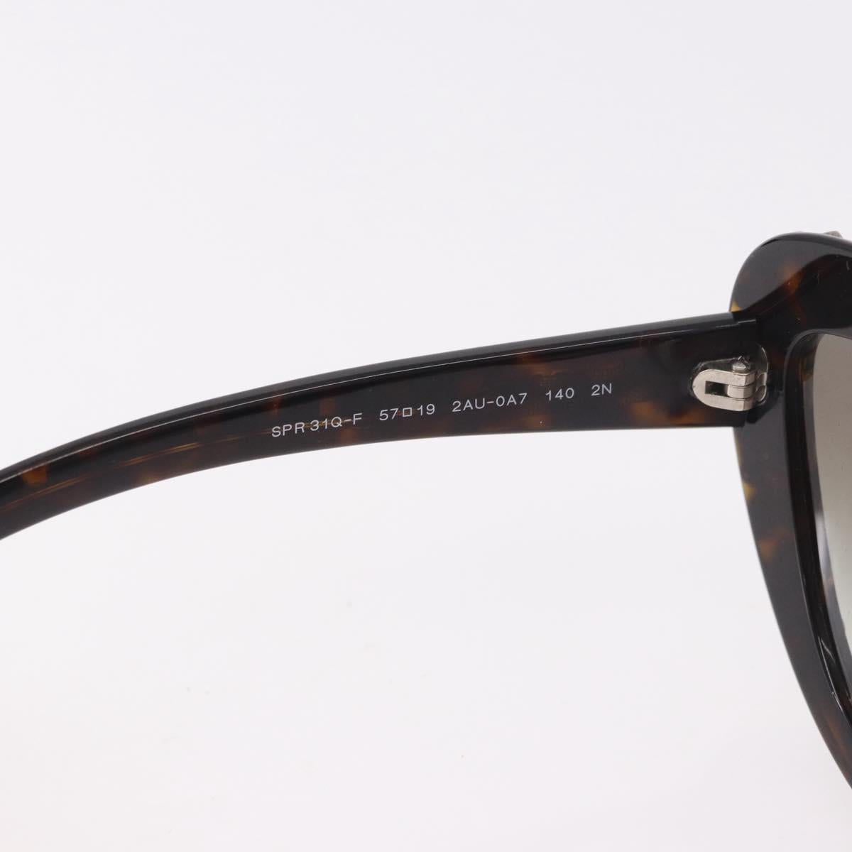 PRADA Sunglasses plastic Black Auth hk3889V