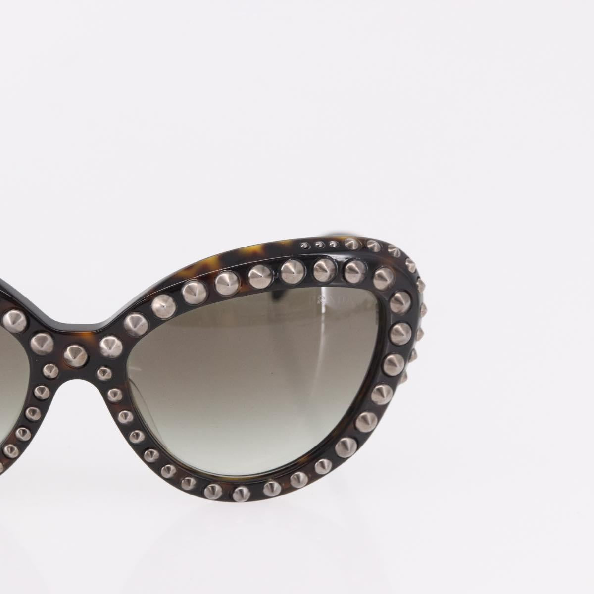PRADA Sunglasses plastic Black Auth hk3889V