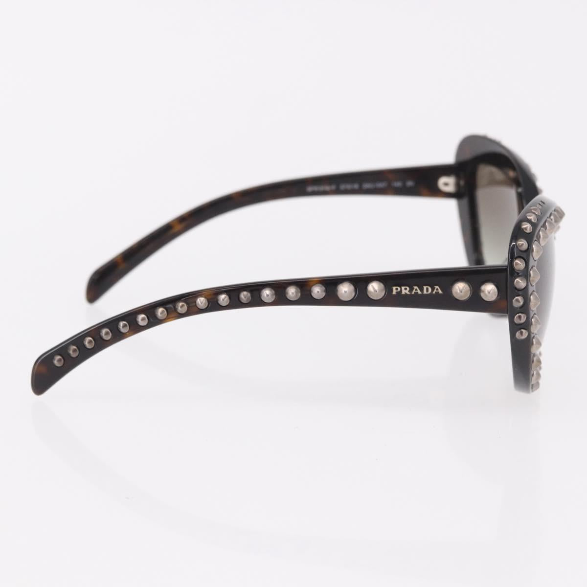 PRADA Sunglasses plastic Black Auth hk3889V