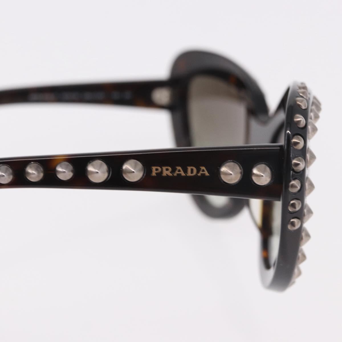 PRADA Sunglasses plastic Black Auth hk3889V