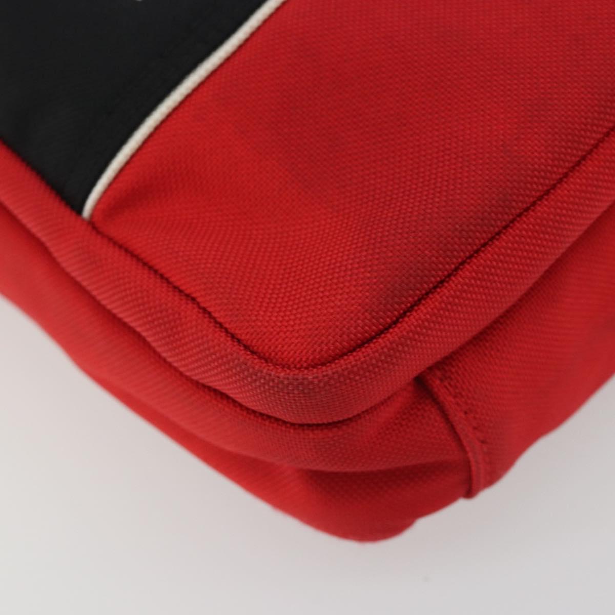 BALENCIAGA Messenger Bag S Shoulder Bag Nylon Red 638657 Auth hk3893