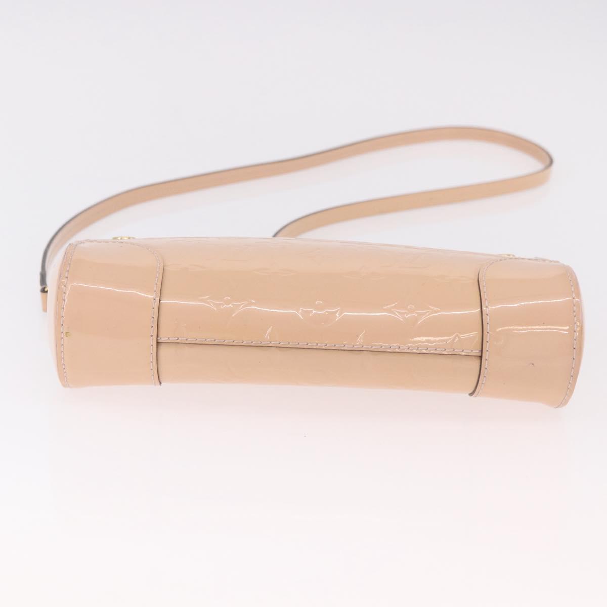 LOUIS VUITTON Vernis Santa Monica Clutch 2way Rose Valerine M50410 Auth hk3897