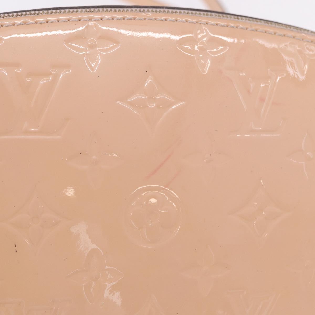 LOUIS VUITTON Vernis Santa Monica Clutch 2way Rose Valerine M50410 Auth hk3897