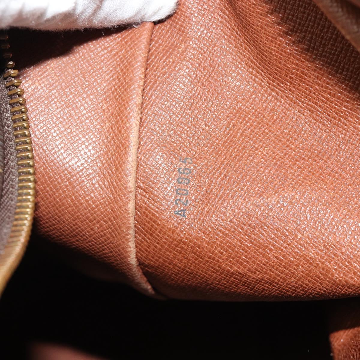 LOUIS VUITTON Monogram Boulogne 35 Shoulder Bag M51260 LV Auth hk3899