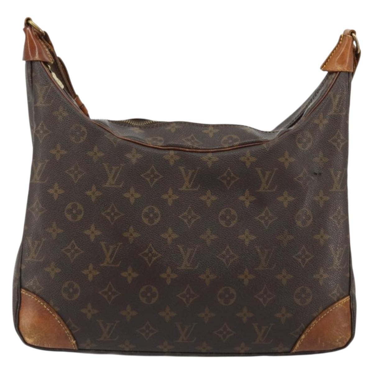 LOUIS VUITTON Monogram Boulogne 35 Shoulder Bag M51260 LV Auth hk3899