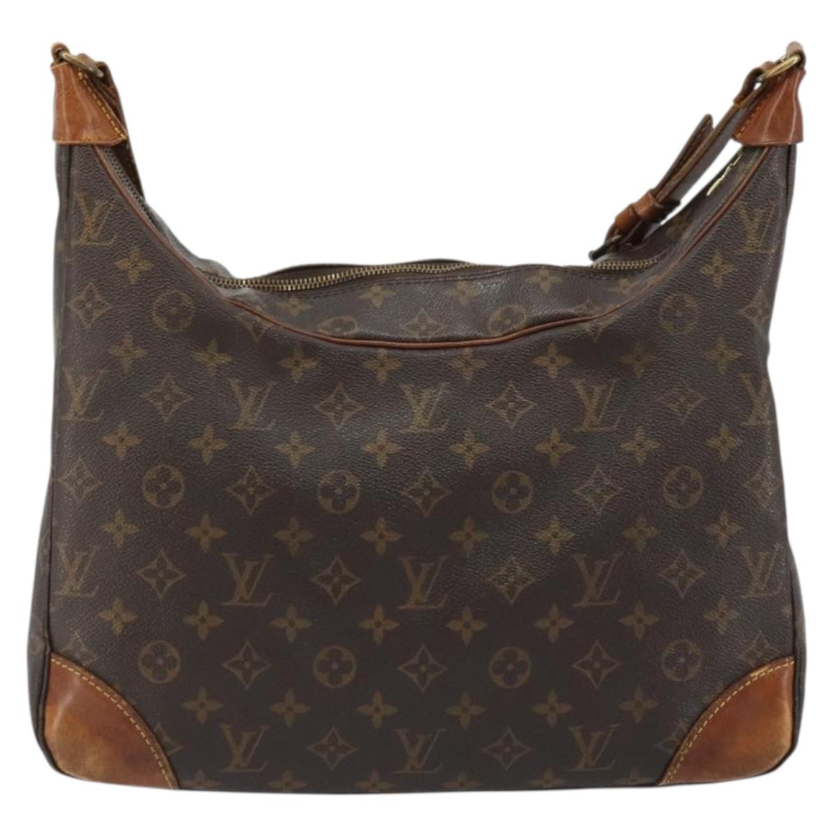 LOUIS VUITTON Monogram Boulogne 35 Shoulder Bag M51260 LV Auth hk3899