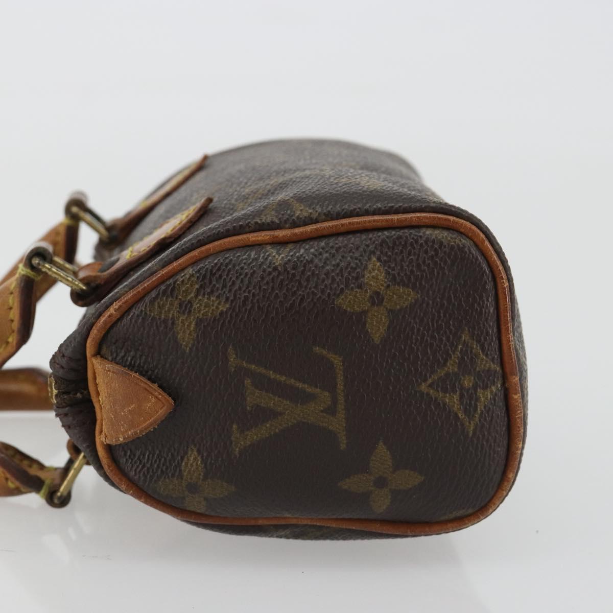 LOUIS VUITTON Monogram Mini Speedy Hand Bag M41534 LV Auth hk3900