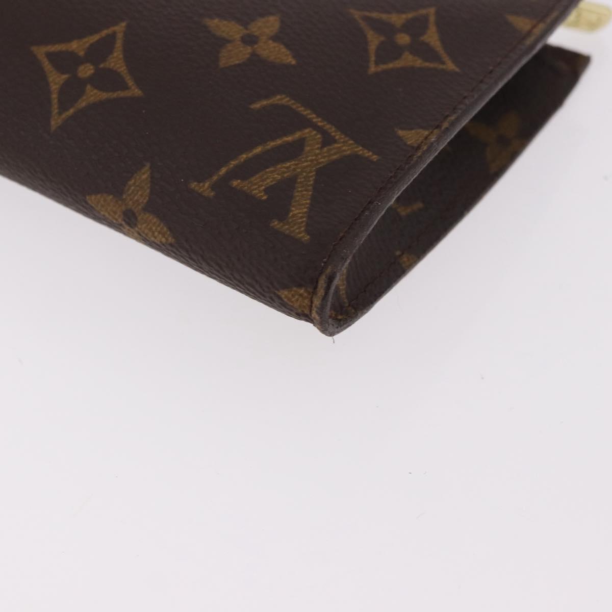 LOUIS VUITTON Monogram Bucket GM Accessory Pouch LV Auth hk3908