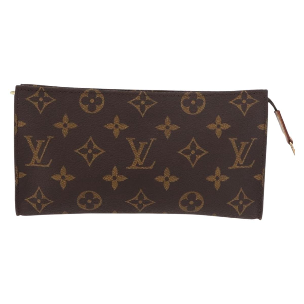 LOUIS VUITTON Monogram Bucket GM Accessory Pouch LV Auth hk3908