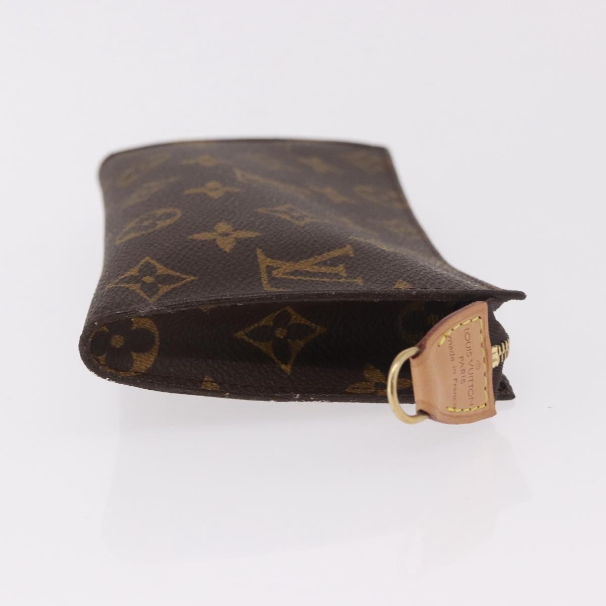 LOUIS VUITTON Monogram Bucket GM Accessory Pouch LV Auth hk3908