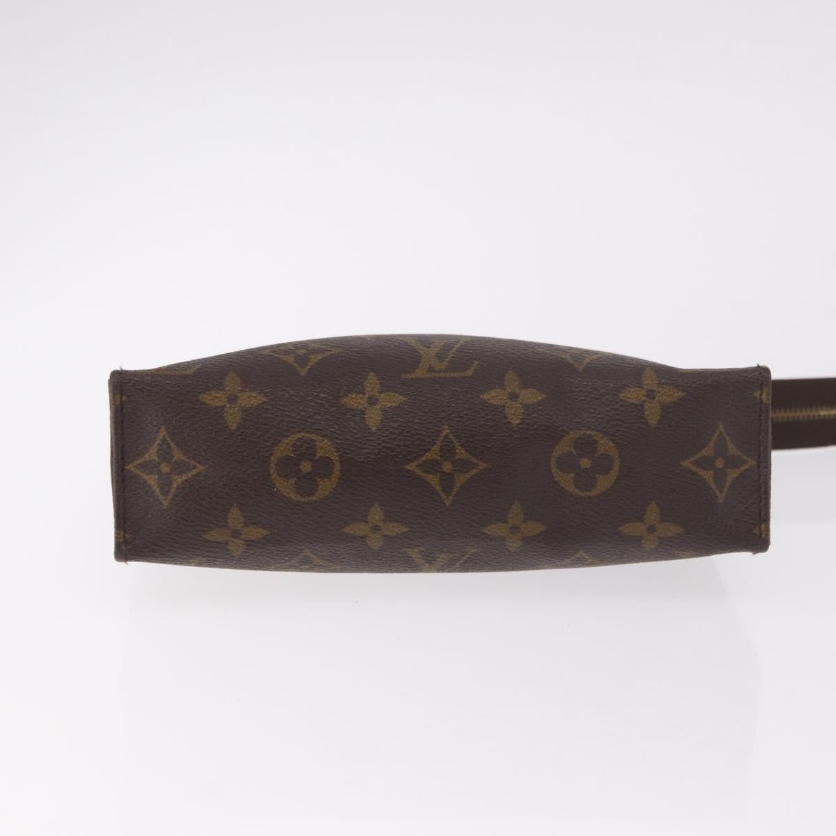 LOUIS VUITTON Monogram Poche Toilette 19 Pouch M47544 LV Auth hk3909