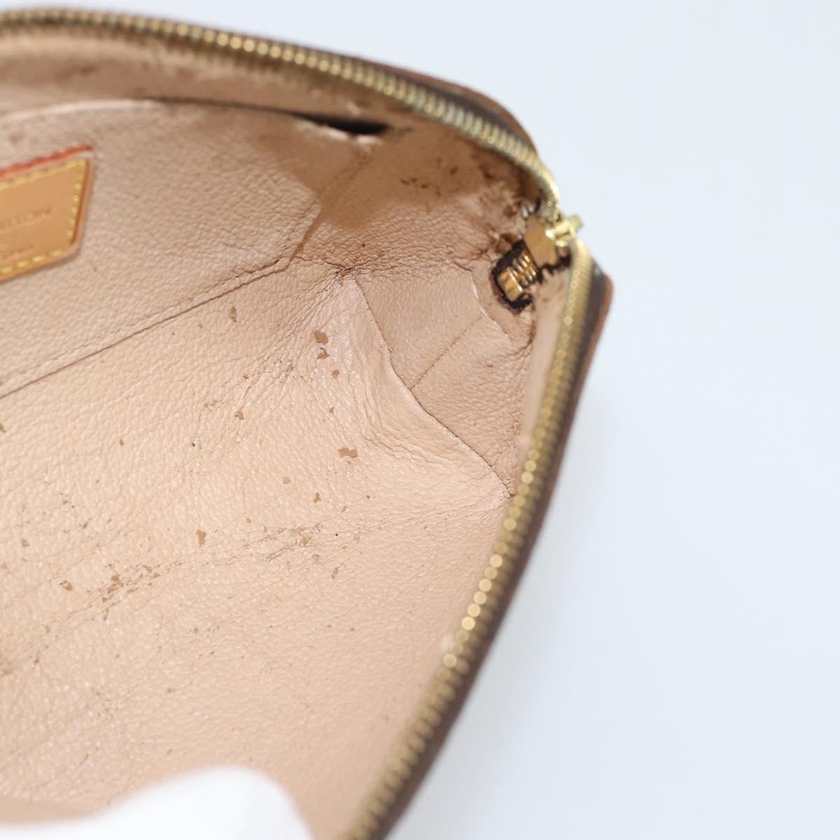 LOUIS VUITTON Monogram Pochette Cosmetic PM Pouch M43998 LV Auth hk3910