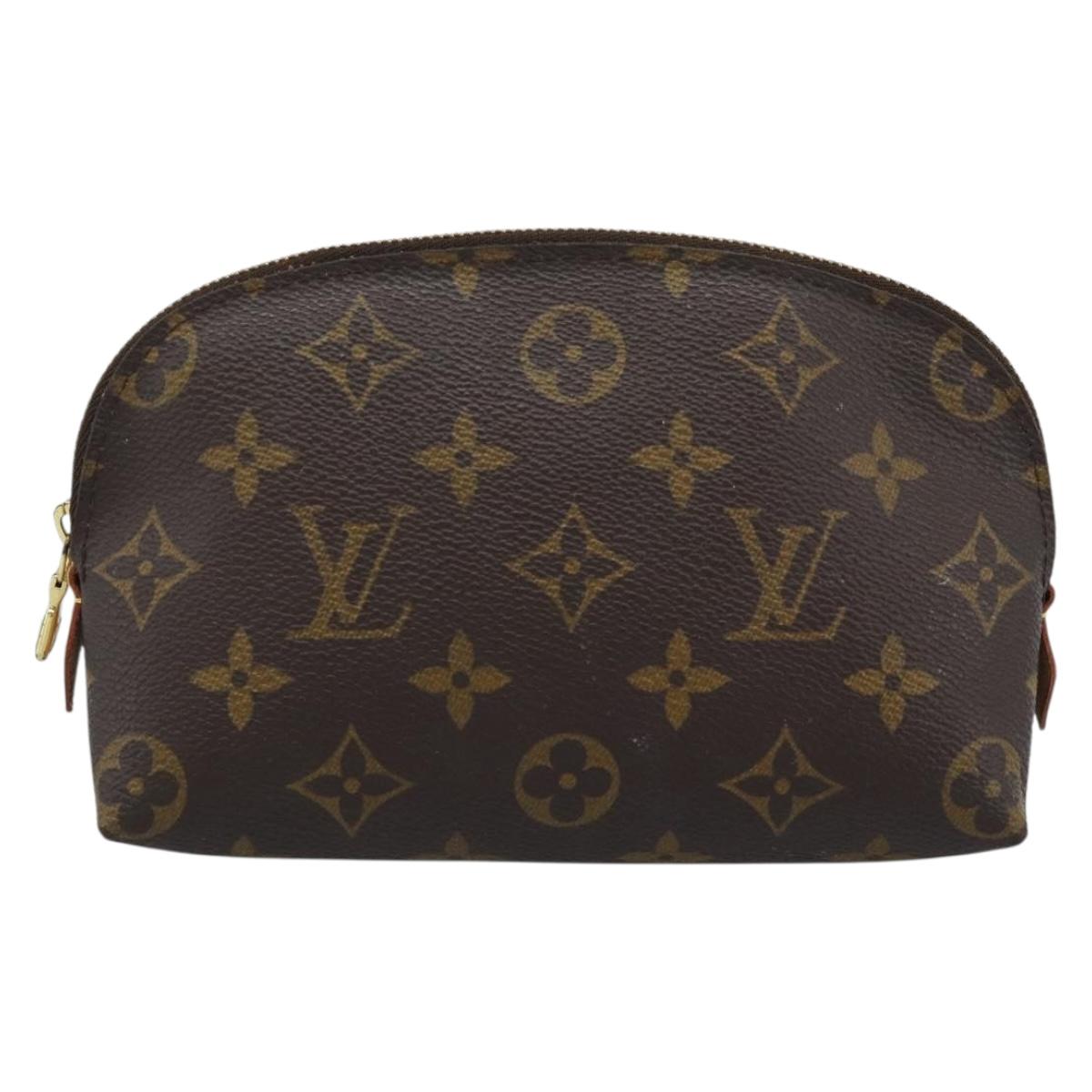 LOUIS VUITTON Monogram Pochette Cosmetic PM Pouch M43998 LV Auth hk3910