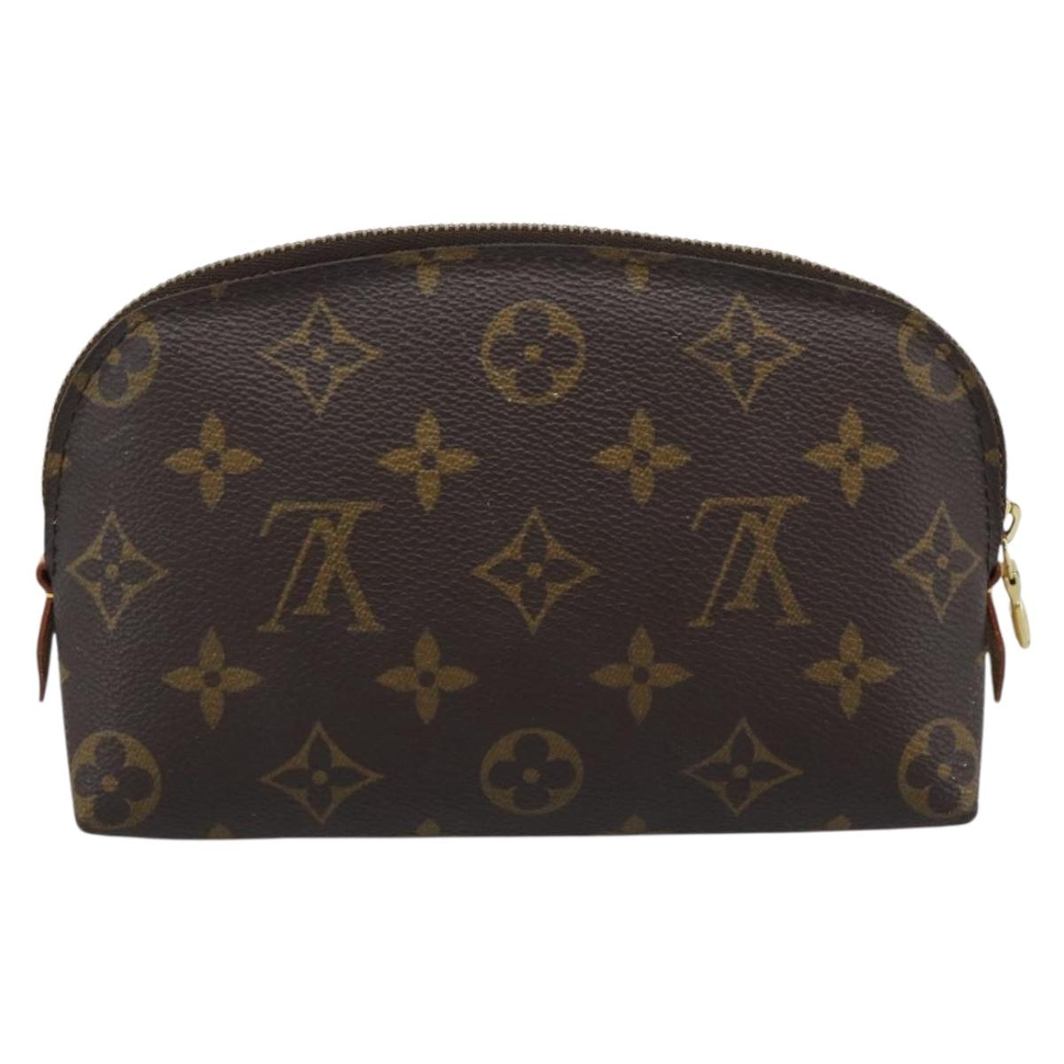 LOUIS VUITTON Monogram Pochette Cosmetic PM Pouch M43998 LV Auth hk3910