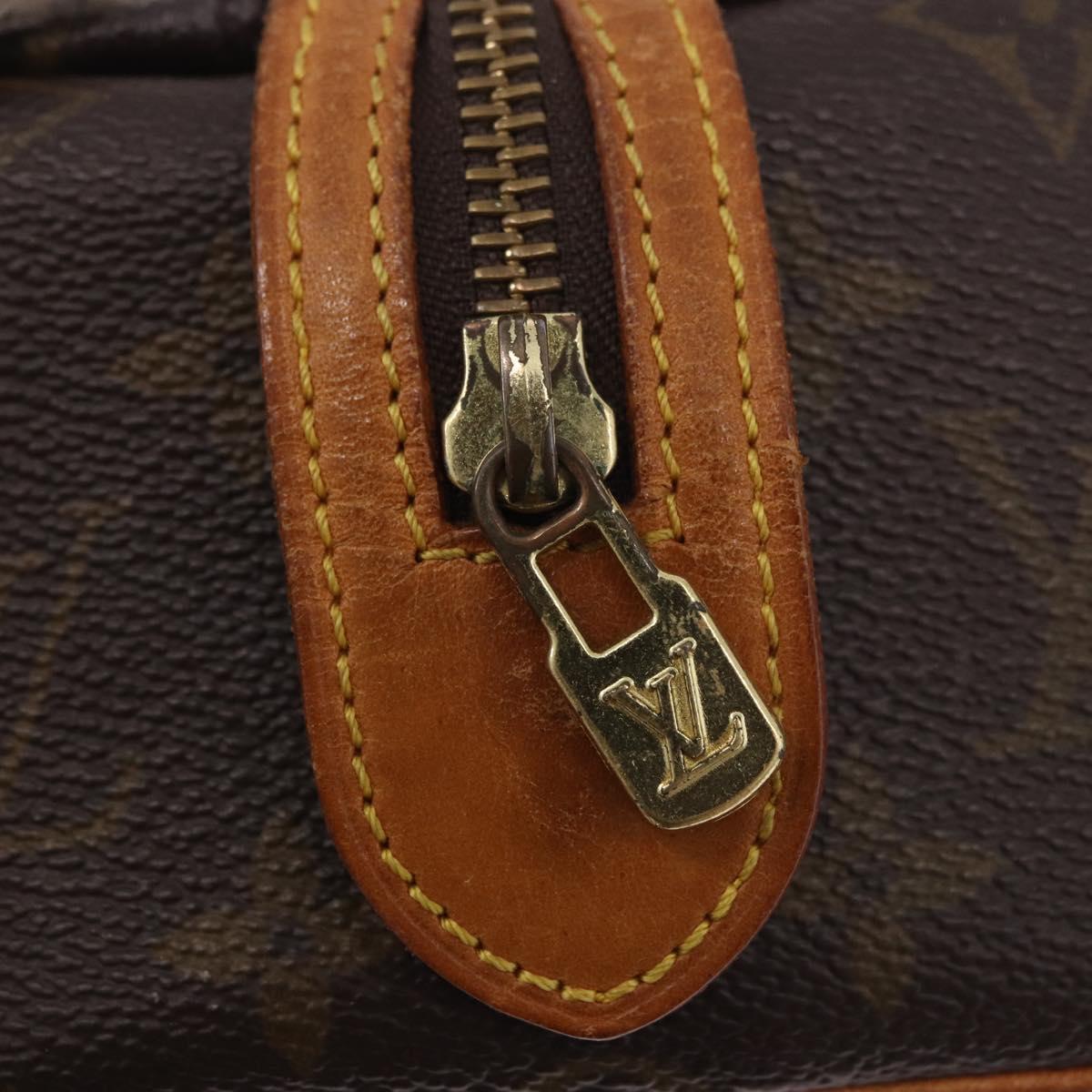LOUIS VUITTON Monogram Trousse Patte Pression Cosmetic Pouch M47636 Auth hk3913