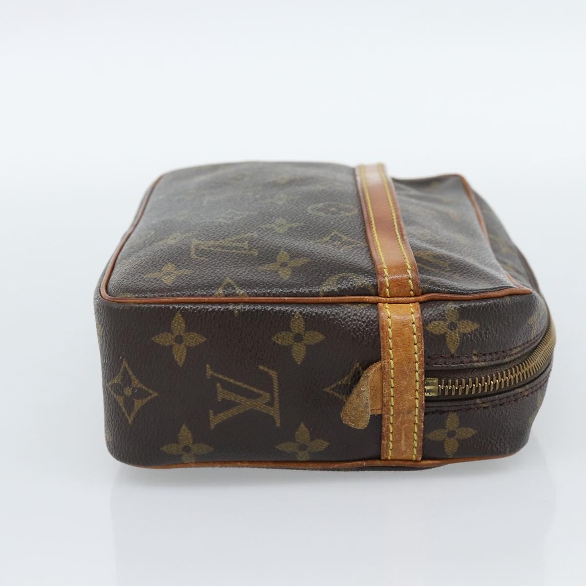 LOUIS VUITTON Monogram Compiegne 23 Clutch Bag M51847 LV Auth hk3914