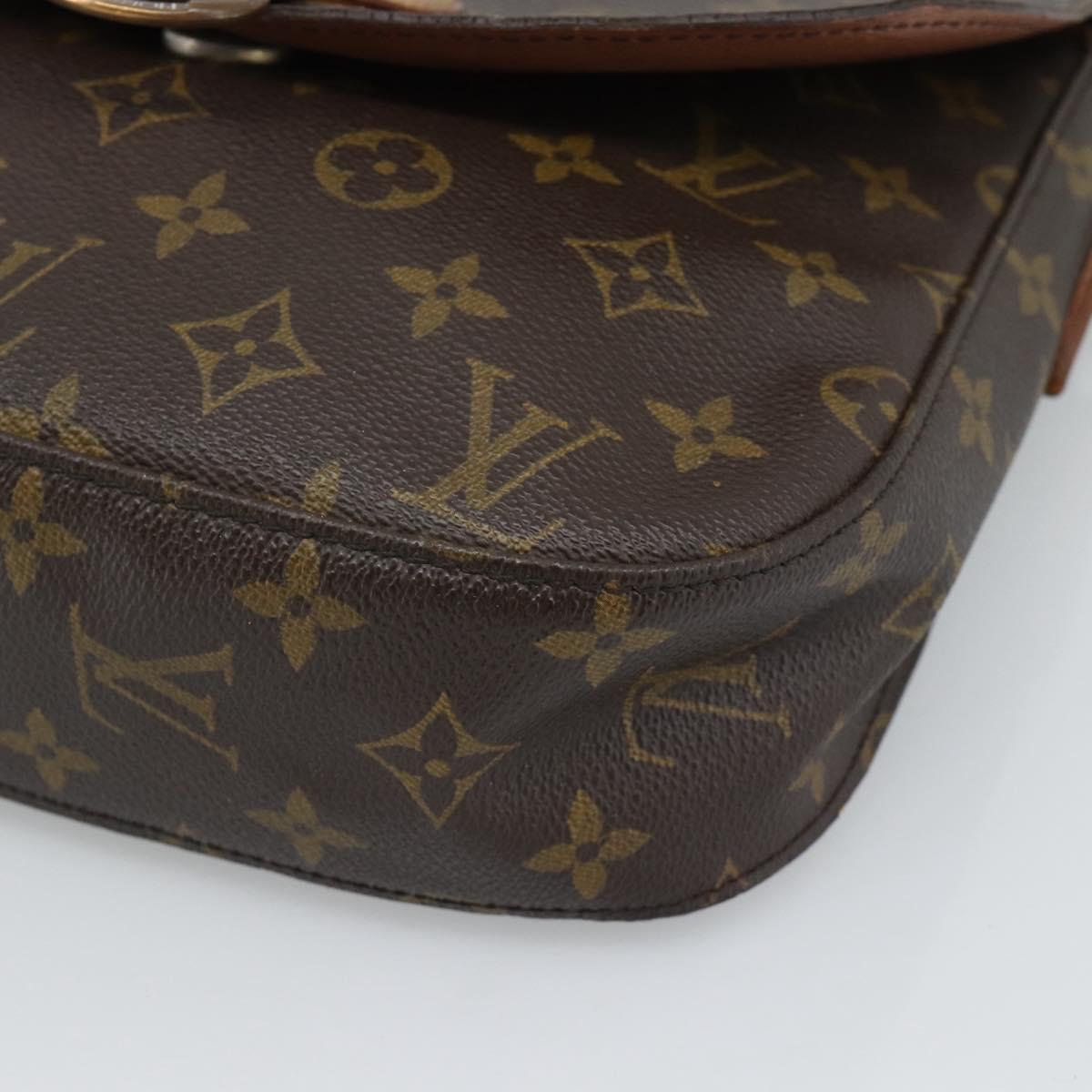 LOUIS VUITTON Monogram Saint Cloud GM Shoulder Bag M51242 LV Auth hk3916
