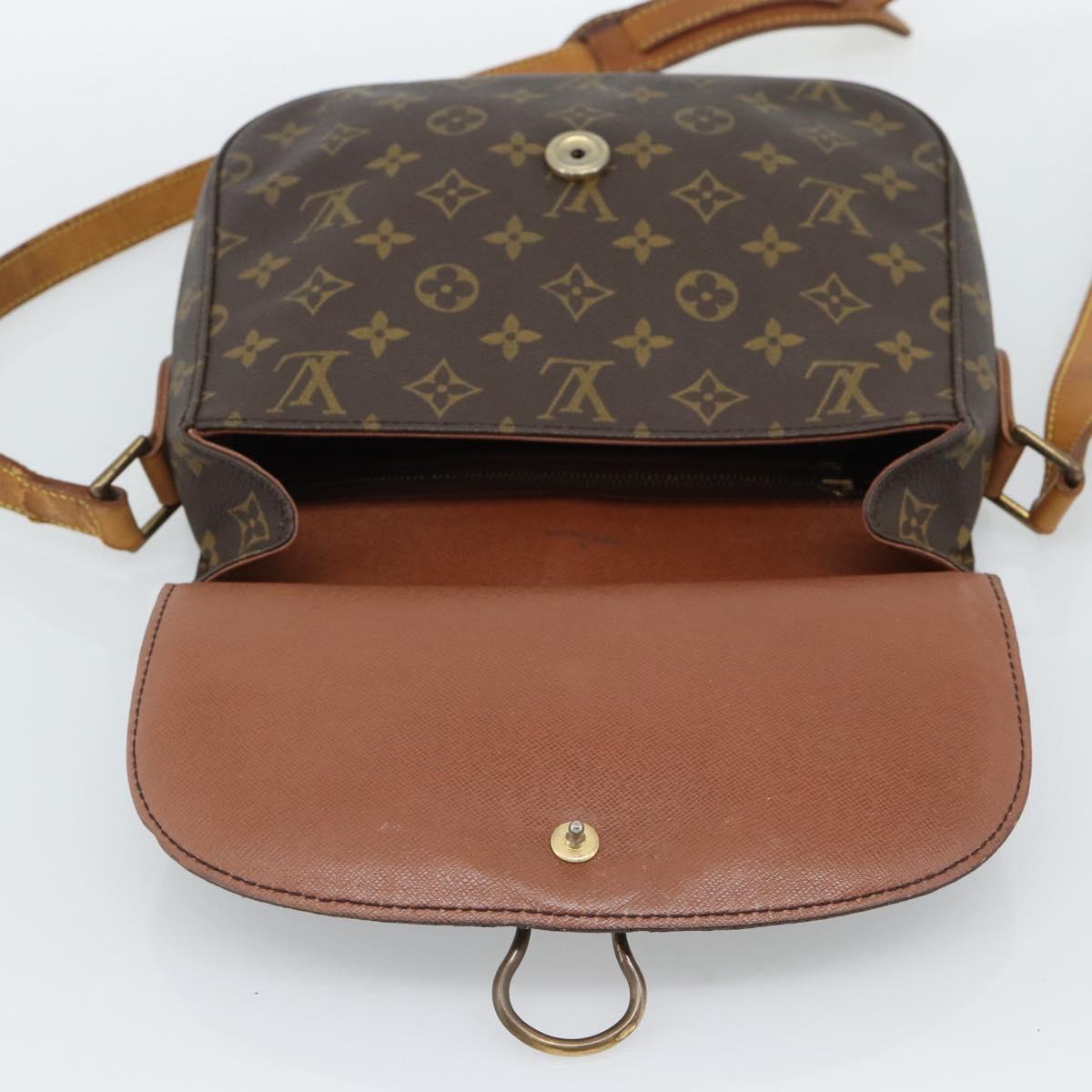 LOUIS VUITTON Monogram Saint Cloud GM Shoulder Bag M51242 LV Auth hk3916