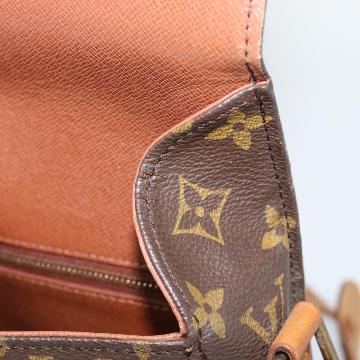 LOUIS VUITTON Monogram Saint Cloud GM Shoulder Bag M51242 LV Auth hk3916