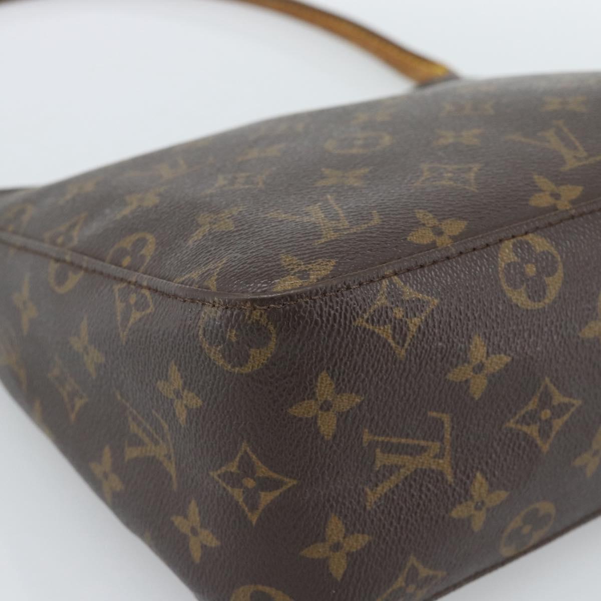 LOUIS VUITTON Monogram Looping MM Shoulder Bag M51146 LV Auth hk3918