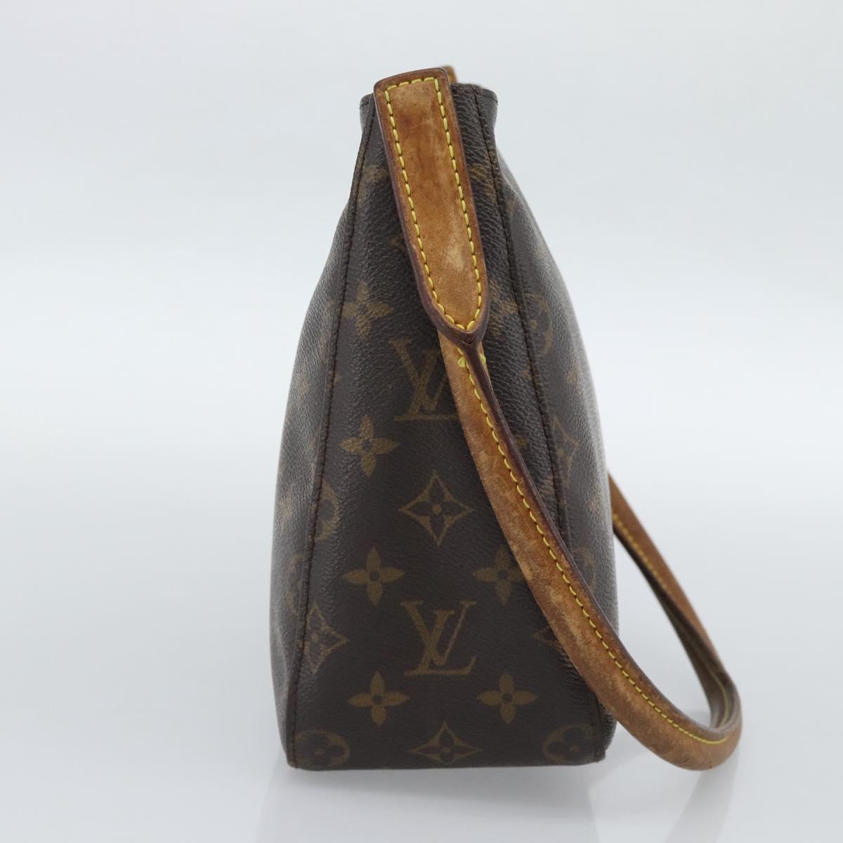 LOUIS VUITTON Monogram Looping MM Shoulder Bag M51146 LV Auth hk3918
