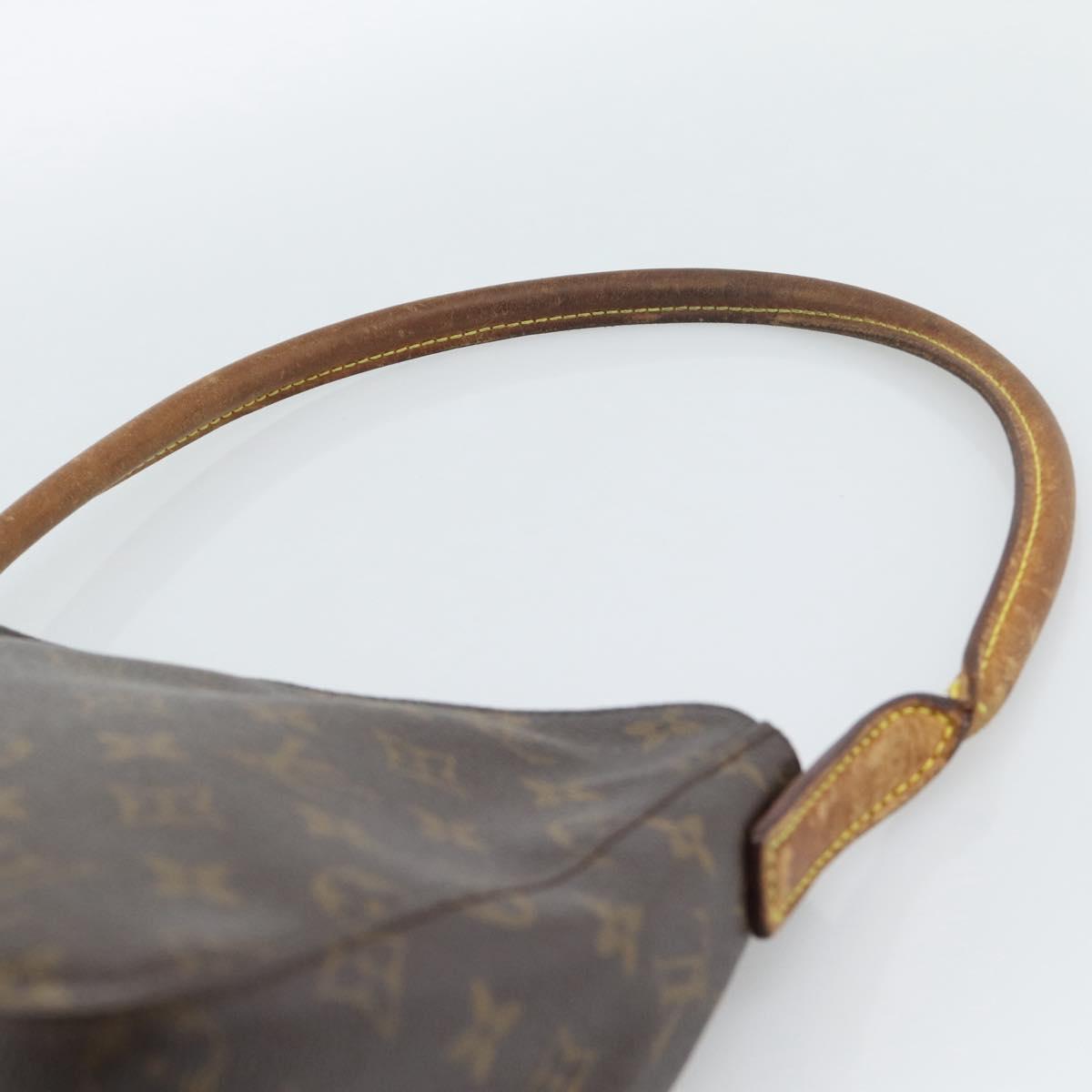 LOUIS VUITTON Monogram Looping MM Shoulder Bag M51146 LV Auth hk3918