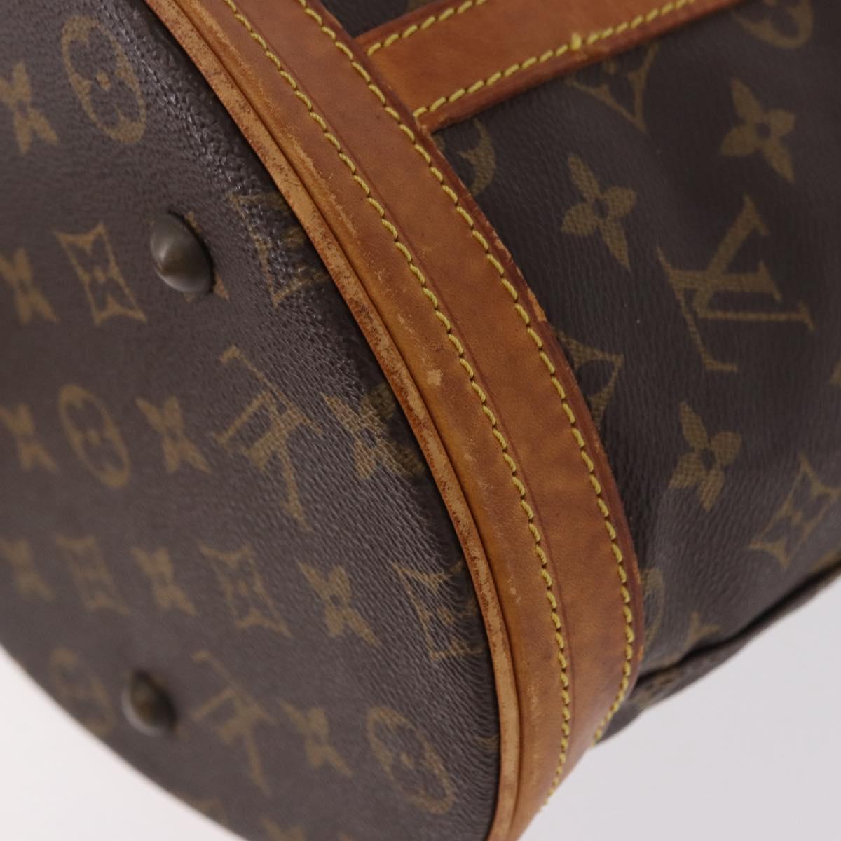 LOUIS VUITTON Monogram Bucket GM Shoulder Bag M42236 LV Auth hk3919