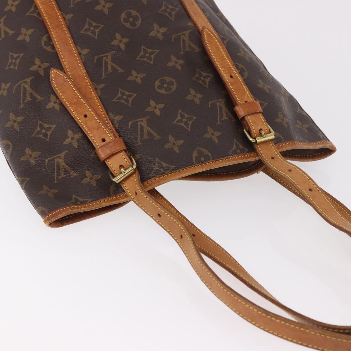 LOUIS VUITTON Monogram Bucket GM Shoulder Bag M42236 LV Auth hk3919