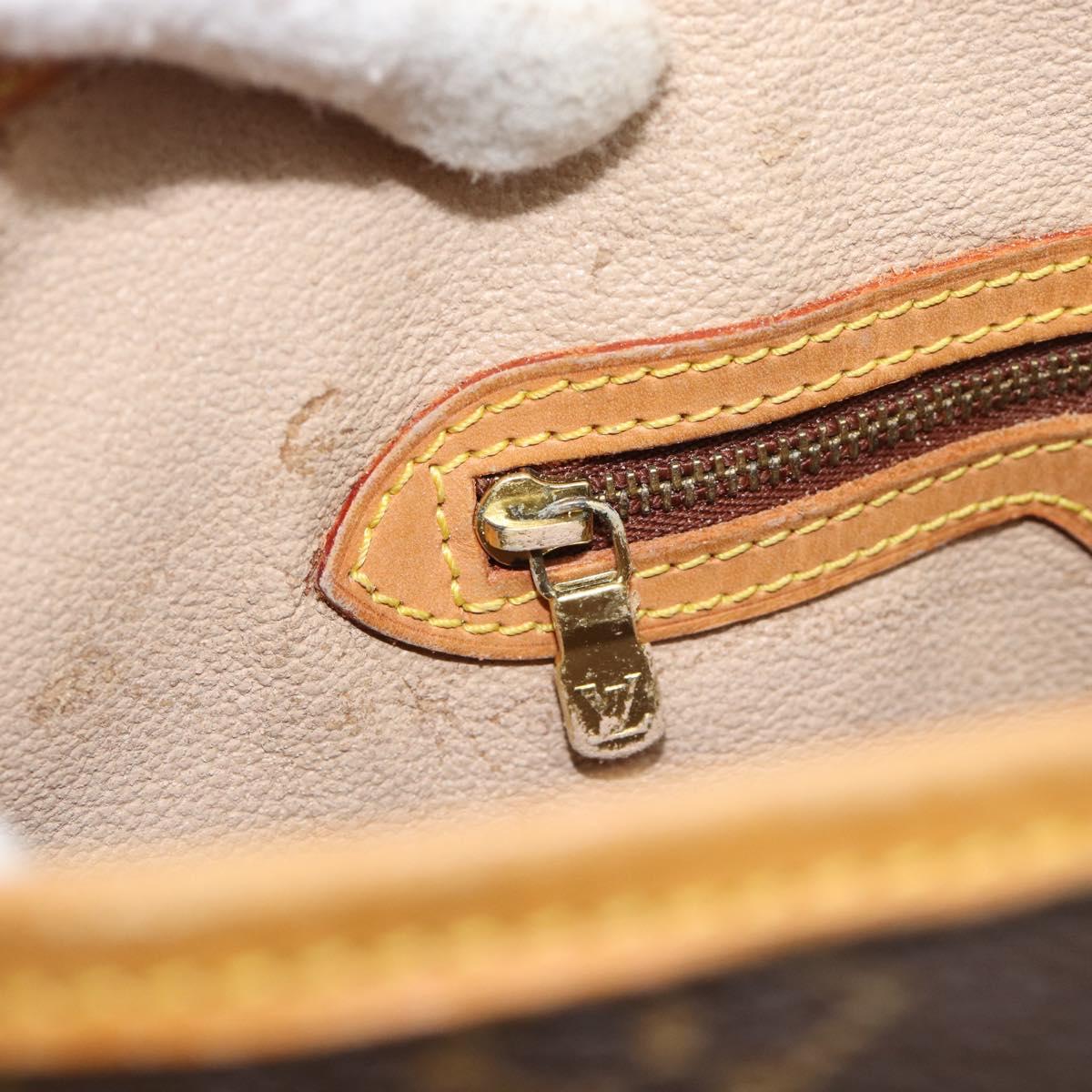 LOUIS VUITTON Monogram Bucket GM Shoulder Bag M42236 LV Auth hk3920