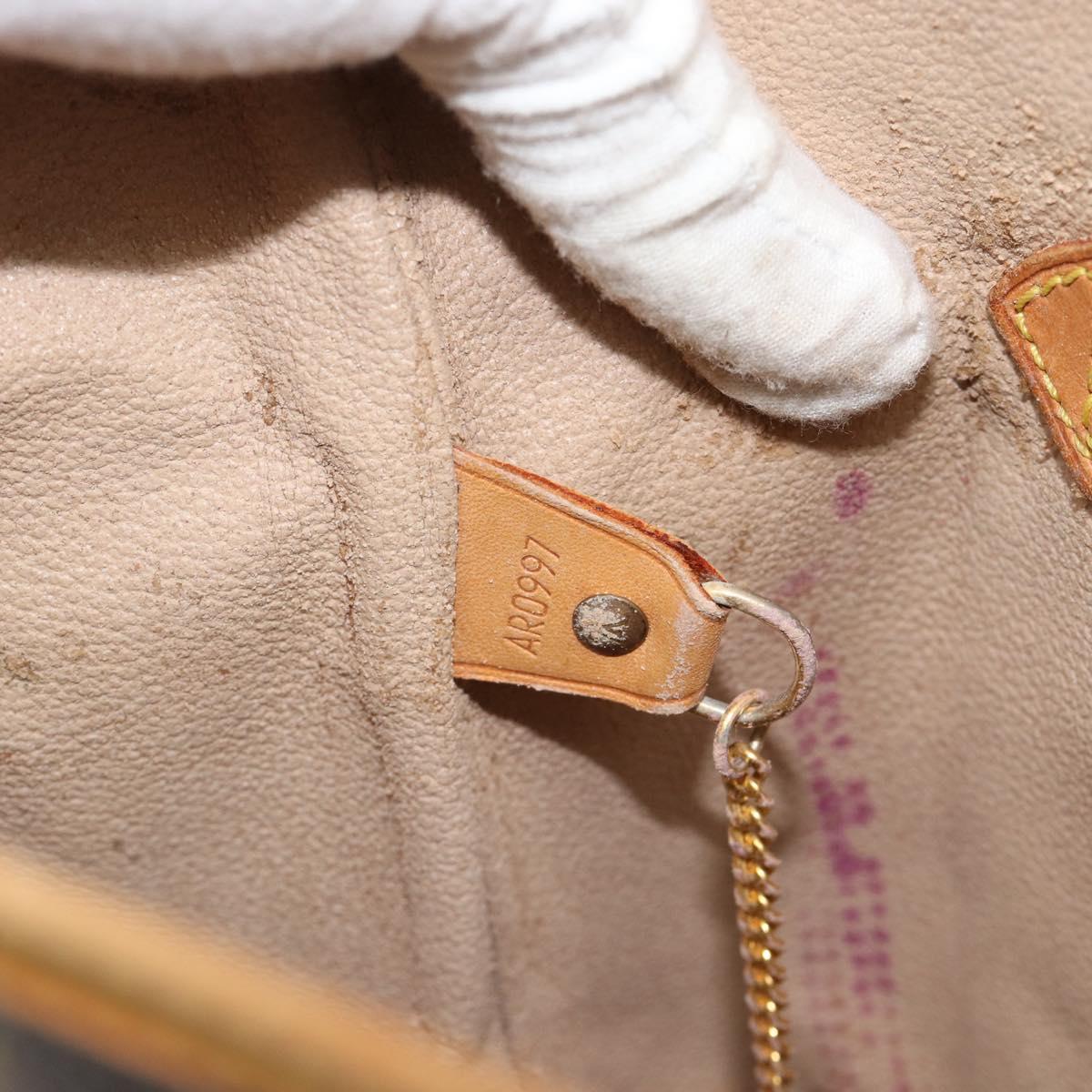 LOUIS VUITTON Monogram Bucket GM Shoulder Bag M42236 LV Auth hk3920