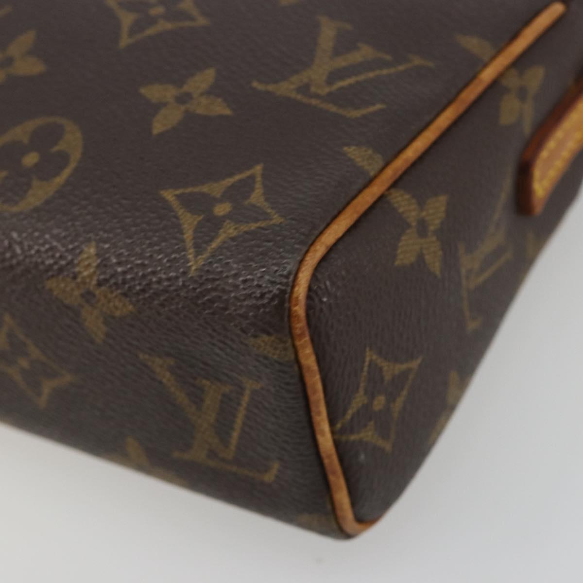 LOUIS VUITTON Monogram Recital Hand Bag M51900 LV Auth hk3938