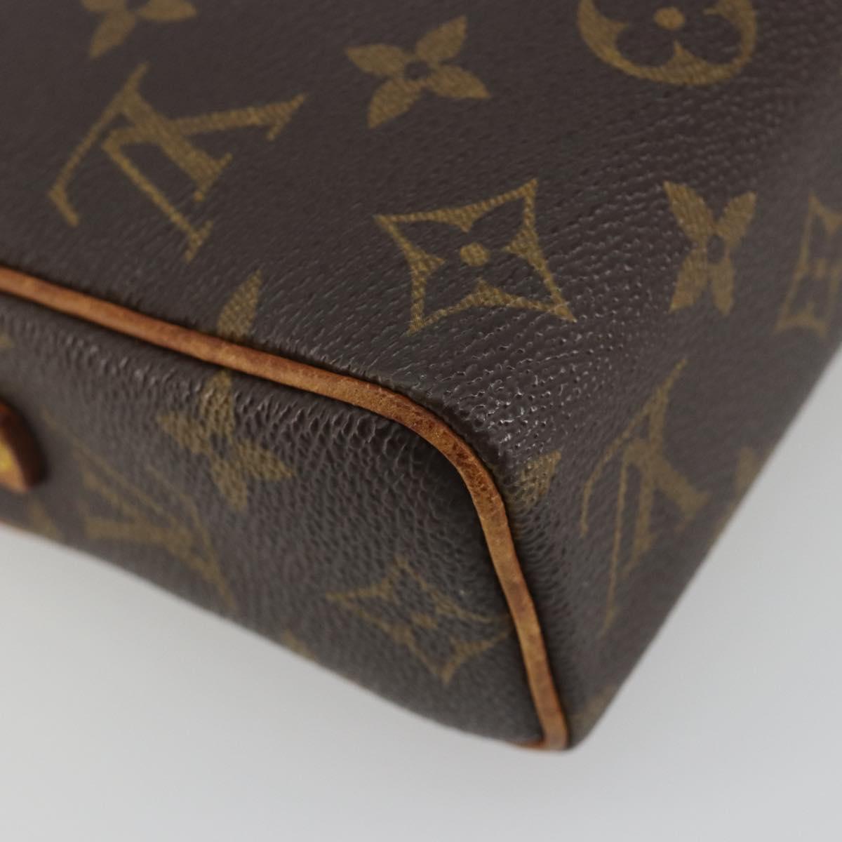 LOUIS VUITTON Monogram Recital Hand Bag M51900 LV Auth hk3938