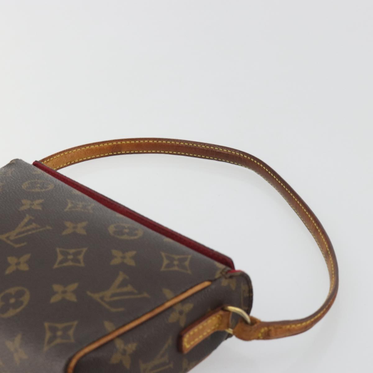 LOUIS VUITTON Monogram Recital Hand Bag M51900 LV Auth hk3938